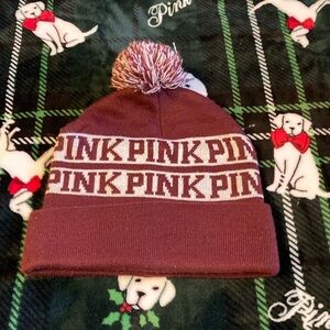 Pink Women’s Pom-Pom Beanie